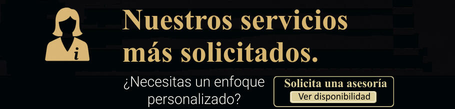 Solicita un enfoque personalizado para tu proyecto. Informélo a su asesor y con gusto lo ayudaremos.